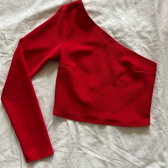 NWT Abercrombie one shoulder top - Picture 4 of 6